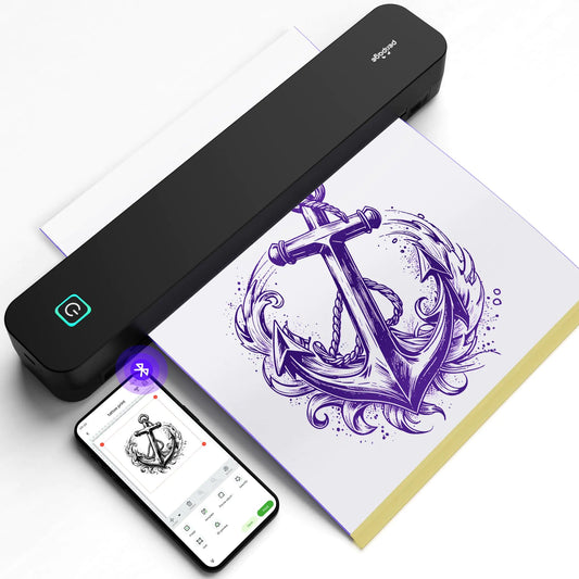 PeriPage P92 Thermal Stencil Printer Compatible with Phone, Tablet & PC