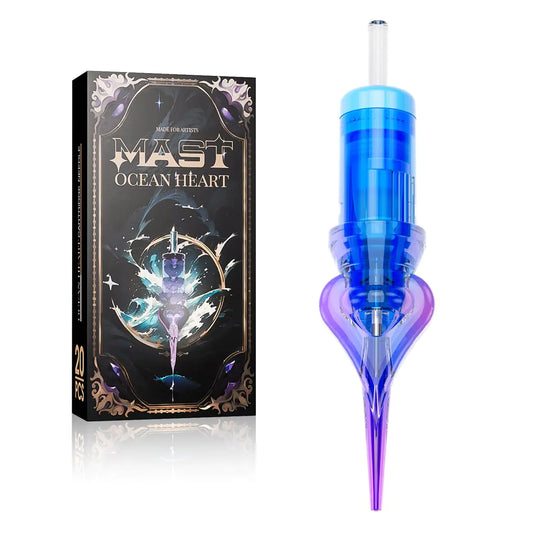 Mast Ocean Heart Tattoo Needles 20Pcs 0803RLT Round Liner Long Tip
