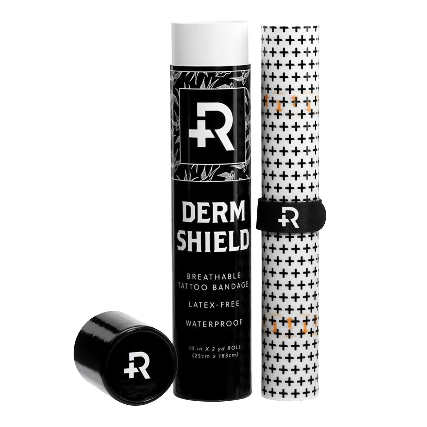 Recovery Aftercare Derm Shield Waterproof Adhesive Bandages Transparent Matte Film - 10 Inches x 2 Yards