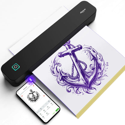PeriPage P92 Thermal Stencil Printer Compatible with Phone, Tablet & PC